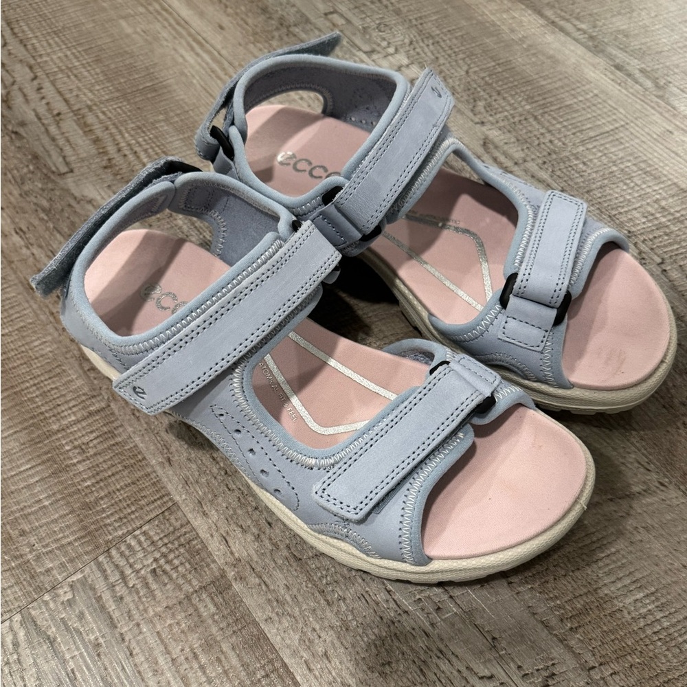 Ecco Women's Light Blue Sandals